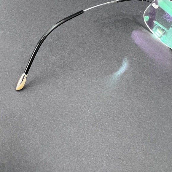 Silhouette Eyeglasses Rimless Frames Titanium Silver / Black main image 9